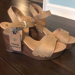 Hippie Laundry open toed wedges